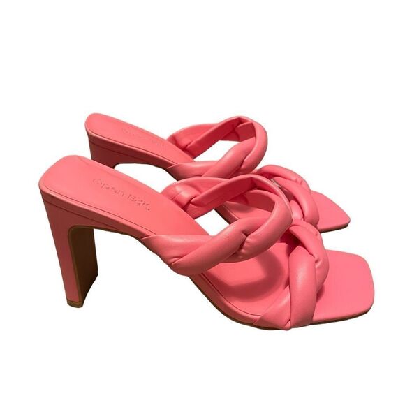 Open Edit Remmy Twist Sandals in Pink Size 8 NEW - Picture 1 of 5